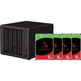 DiskStation DS923+ incl. 4x Seagate IronWolf 8 TB harde schijf nas