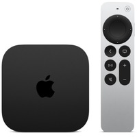Apple TV 4K (3e generatie) Wi-Fi + Ethernet streaming client Zwart, 128 GB