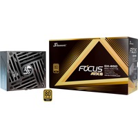 Seasonic FOCUS GX-850-V4 850W ATX3.1 voeding Zwart, 1x 12-Pin High Power GPU, 3x PCIe, kabelmanagement