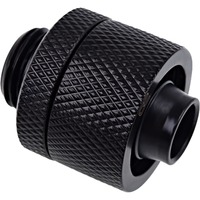 Alphacool Eiszapfen 16/10mm Compression fitting verbinding Zwart