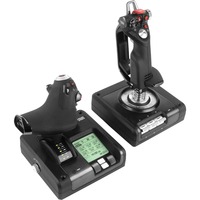 Logitech Saitek Pro Flight X52 Pro Flight System gaming hotas